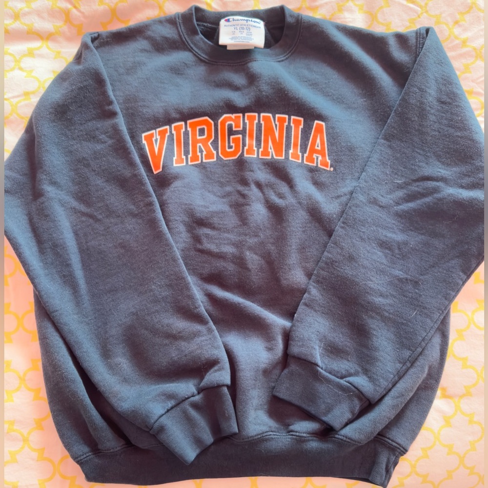 University of Virginia, YL 10/12, officially licensed, Navy sweatshirt